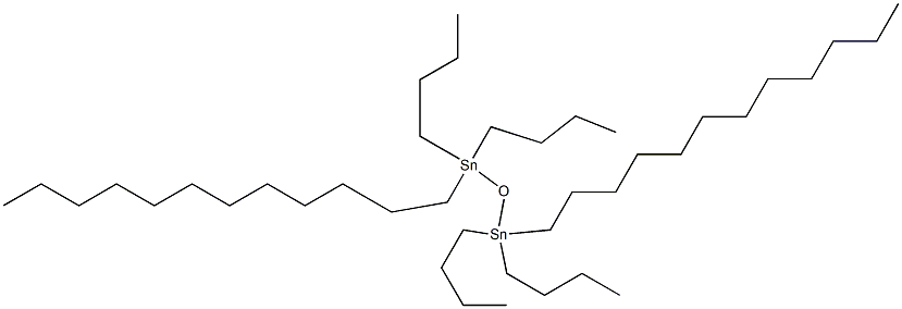 13,13,15,15-Tetrabutyl-14-oxa-13,15-distannaheptacosane 구조식 이미지