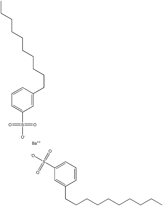 Bis(3-decylbenzenesulfonic acid)barium salt 구조식 이미지