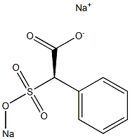 [R,(-)]-Phenyl(sodiosulfo)acetic acid sodium salt 구조식 이미지