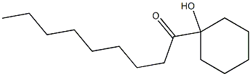 1-(1-Hydroxycyclohexyl)-1-nonanone 구조식 이미지