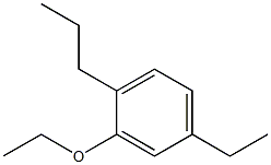1-Ethoxy-5-ethyl-2-propyl-benzene 구조식 이미지