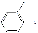 1-Fluoro-2-chloropyridinium 구조식 이미지