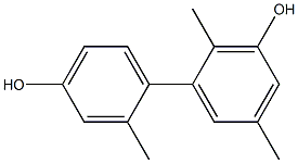 2,2',5-Trimethyl-1,1'-biphenyl-3,4'-diol 구조식 이미지