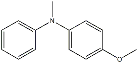 N-Methyl-N-(4-methoxyphenyl)aniline Structure