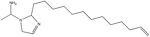 1-(1-Aminoethyl)-2-(12-tridecenyl)-3-imidazoline Structure