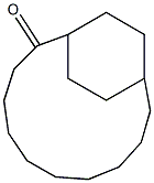 Bicyclo[10.2.2]hexadecan-2-one Structure