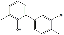 3,4'-Dimethyl-1,1'-biphenyl-2,3'-diol Structure