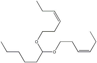 Hexanal di[(Z)-3-hexenyl]acetal 구조식 이미지