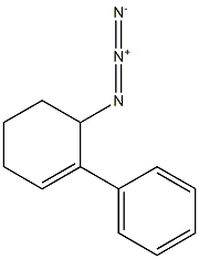 6-Azido-1-phenyl-1-cyclohexene 구조식 이미지