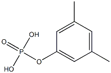 Phosphoric acid dihydrogen (3,5-xylyl) ester Structure