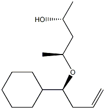 (1R,3S)-3-[[(1S)-1-Cyclohexyl-3-butenyl]oxy]-1,3-dimethyl-1-propanol Structure