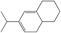 1,2,3,4,4a,5-Hexahydro-7-isopropylnaphthalene 구조식 이미지