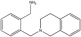 2-[(1,2,3,4-Tetrahydroisoquinolin)-2-ylmethyl]benzylamine 구조식 이미지