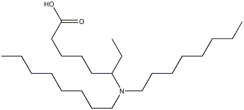 6-(Dioctylamino)octanoic acid 구조식 이미지