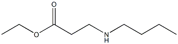 3-(Butylamino)propanoic acid ethyl ester Structure