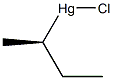 (-)-[(R)-sec-Butyl]chloromercury(II) 구조식 이미지