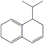 1,2,6,7-Tetrahydro-1-isopropylnaphthalene 구조식 이미지