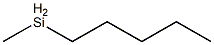 Methyl(pentyl)silane Structure