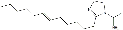 1-(1-Aminoethyl)-2-(6-dodecenyl)-2-imidazoline Structure