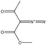 Methyl 2-diazo-3-oxobutanoate Structure