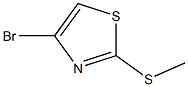 2-(Methylthio)-4-bromothiazole Structure