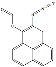 Formic acid 2-azido-3H-phenalen-1-yl ester Structure