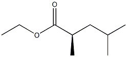 [R,(-)]-2,4-Dimethylvaleric acid ethyl ester Structure