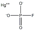 Fluoridophosphoric acid mercury(II) salt Structure