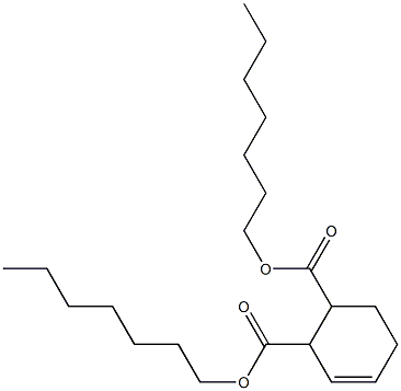 5-Cyclohexene-1,2-dicarboxylic acid diheptyl ester 구조식 이미지