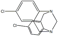 2,8-Dichloro-6H,12H-5,11-methanodibenzo[b,f][1,5]diazocine Structure