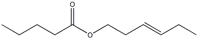 Pentanoic acid 3-hexenyl ester 구조식 이미지