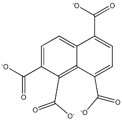 1,2,5,8-Naphthalenetetracarboxylate 구조식 이미지