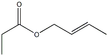 Propionic acid 2-butenyl ester Structure