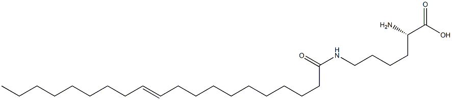 N6-(11-Icosenoyl)lysine Structure