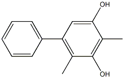 2,4-Dimethyl-5-phenylbenzene-1,3-diol Structure