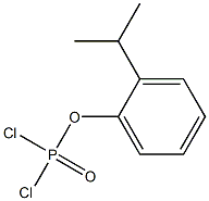 Dichlorophosphinic acid o-cumenyl ester 구조식 이미지