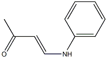 4-(Phenylamino)-3-buten-2-one 구조식 이미지