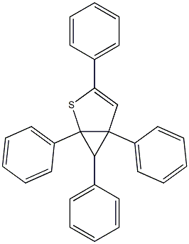 1,3,5,6-Tetraphenyl-2-thiabicyclo[3.1.0]hex-3-ene 구조식 이미지