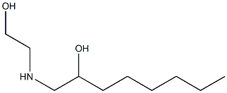 1-[(2-Hydroxyethyl)amino]-2-octanol Structure