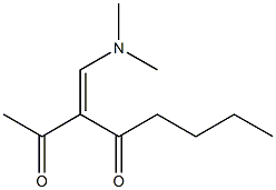 3-Dimethylaminomethylene-2,4-octanedione Structure