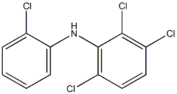 2,3,6-Trichlorophenyl 2-chlorophenylamine Structure