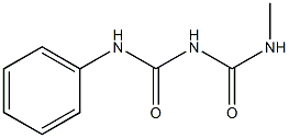 1-(Phenyl)-5-methylbiuret 구조식 이미지