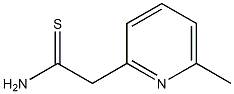 6-Methyl-2-pyridinethioacetamide Structure