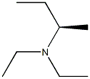 [R,(-)]-N,N-Diethyl-1-methyl-1-propanamine Structure