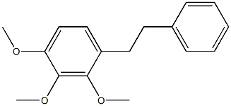 2,3,4-Trimethoxybibenzyl 구조식 이미지