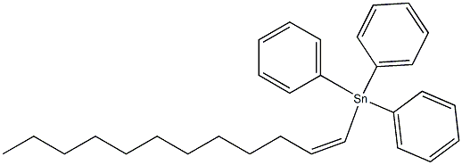 (Z)-1-Dodecenyltriphenylstannane Structure