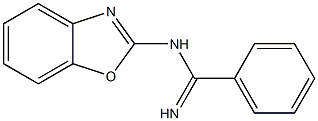 N1-(Benzoxazol-2-yl)benzamidine 구조식 이미지