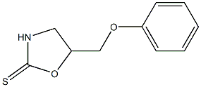 5-(Phenoxymethyl)oxazolidine-2-thione Structure