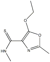 5-Ethoxy-2,N-dimethyloxazole-4-carbothioamide 구조식 이미지