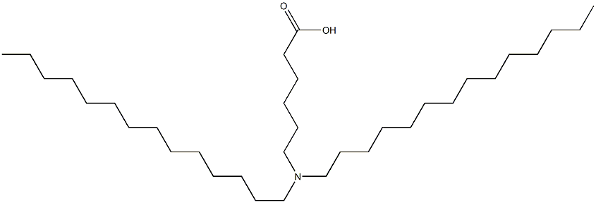 6-(Ditetradecylamino)hexanoic acid 구조식 이미지